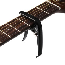 ENO 伊诺吉他变调夹尤克里里民谣吉他通用乐器配件金属调音器【黑色】