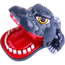 亲子互动整蛊咬手玩具小人对打头玩具海盗桶儿童玩具礼物鄂鱼鲨鱼 咬手怪兽【大号】
