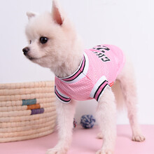 宠哆哆 狗狗衣服猫咪衣服宠物衣服春夏装透气外出篮球服小型犬法斗泰迪比熊博美衣服中型犬幼犬服装狗狗用品