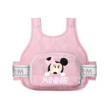 迪士尼(Disney)母婴 儿童安全带绑带 电动摩托车宝宝防摔小孩座椅背带骑车系带骑行防走失带偷看粉21611018