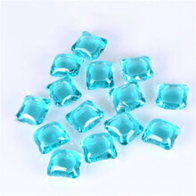 洗衣凝珠留香珠洗衣液香味洗衣服香水味 蓝色优雅清香 60颗袋装