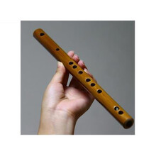 迷你短笛无膜孔学生入门竹笛小笛子随身初学者儿童成人 短笛A调29cm(有膜孔)+教学书