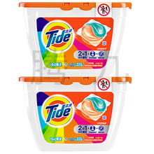 汰渍洗衣凝珠洁净护色防串色洗衣凝珠盒装19颗洗衣球2合1家用组合装1盒/2盒/3盒 护色防串色洗衣凝珠【2盒】