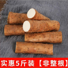 铁棍山药正宗怀山药垆土铁棍山药粉糯小白嘴淮山药麻山药新鲜蔬菜 【实惠】铁棍山药5斤