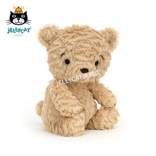 jellycat 2021新品柔软小熊可爱公仔毛绒玩具睡觉小玩偶生日礼物 蜜糖色 H20 X W10 CM