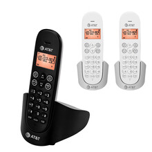美国at&t 31116数字无绳电话单机家用办公座机 黑主机+灰子机一拖二