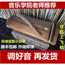 21弦迷你小古筝便携式半筝75cm 纯桐木 初学儿童成人练指器 85小筝+标配+琴架+调音器