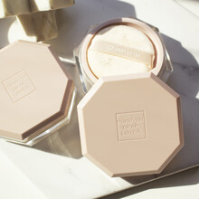 丽扬八角玲珑散粉定妆粉饼女持久遮瑕控油防水防汗不易脱妆蜜粉 TD101自然色