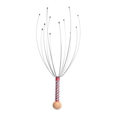 头部按摩器八爪鱼头皮按摩器抓头挠头神器灵魂抽取提取摄取出窍器 一个