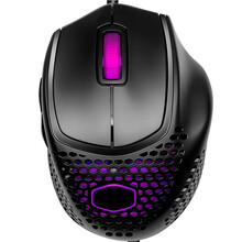 酷冷至尊 (CoolerMaster )MM720 洞洞鼠标 黑色雾面版 轻量化鼠标 有线鼠标 游戏鼠标 办公鼠标 电竞鼠标