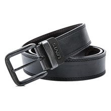 美国直邮Levi's 李维斯腰带男士休闲时尚可旋转带头皮带裤带11LV02KX 黑色 34码 美国直邮