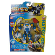 快乐酷宝2玩具合体变形机器人雷蛙酷宝飞翔战宝雷霆战宝 巧克力色 灵动白天鹅酷宝