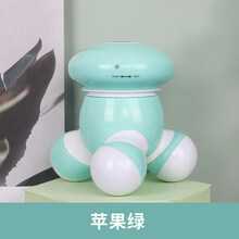 欧曼丽莎 小型mini按摩器腰背肩颈腿部电动迷你手持便携式多功能三角震动仪 苹果绿