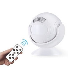 门口欢迎光临感应器店铺进门叮咚语音迎宾报警器挂牌感应门铃商用便利店小卖店进门红外感应语音报警防盗器 迎宾器+遥控器