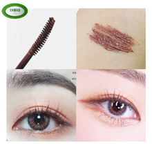 peripera菲丽菲拉ink black卷翘浓密睫毛膏初学者纤长不晕染 9#粉红茶棕