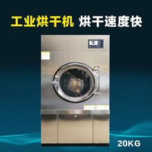 大型工业烘干机25kg 商用50公斤烘干设备 干洗店洗衣房酒店宾馆滚筒烘干机衣服床单毛巾格骊美翟 20公斤烘干机 蒸汽加热