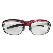 宇龙（YULONG）医用铅眼镜介入用防护DSA导管手术铅眼镜 X光X射线防辐射铅眼镜近视配度数 礼盒红 介入款0.5mmpb(平光铅眼镜)