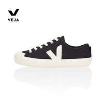 VEJA 男士NOVA 法国潮牌经典百搭黑色休闲运动鞋帆布鞋 男鞋NA011397B 44