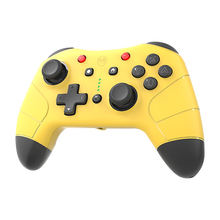 良值(IINE)适用任天堂Switch/Lite通用Pro唤醒蓝牙无线手柄 连发体感NFC NS配件 二代唤醒黄色-L466