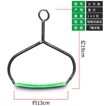 梳毛耙牛羊马宠物狗用牛毛梳子止痒耙牛毛刷子兽用毛刷牛体清洁刷 3个装大号牛毛梳子