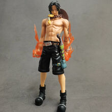 路飞手办全套海贼王生日礼物送人公仔索隆艾斯超大模型摆件礼物 超大艾斯25cm 自用【原包装】