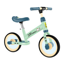 宝宝儿童平衡车无脚踏双轮2岁车子滑行车滑步车新款1到3岁10寸 珊瑚绿