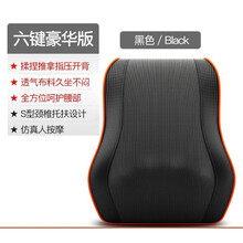 南极人颈椎按摩器护肩颈背部腰部肩部按摩仪揉捏全身多功能按摩枕 豪华黑-颈椎托扶