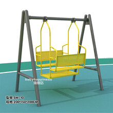 儿童荡秋千户外庭院大型成人家用室外支架铁艺幼儿园单人轮胎组合秋千架幼儿园大型儿童千秋户外庭院吊椅 sw-10