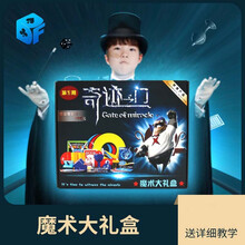 达闻西 儿童魔术道具套装礼包生日礼物12岁男孩男生10岁孩子女孩小孩6岁小朋友小学生魔法礼盒创意玩具 B款【礼盒装+教程】