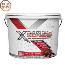 巨霸增肌粉12磅MASS增肌增重粉健肌粉增肥粉超熊猫增肌粉 北欧海盗野兽增肌粉15磅/香草味