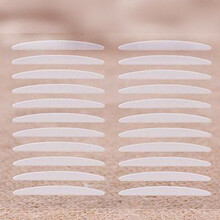 抖音同款双眼皮贴隐形纤维条双面透明防水粘性好自然持久美目贴 B款中号-(220贴)【袋装】