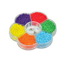 海蓝星儿童眼睛弱视训练穿珠子医用小号视力串珠男孩女孩手工玩具 6格小盒装小号珠(约4千颗)