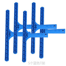 酒店清洁刷擦玻璃擦窗刮刀清洗玻璃刮子刮水器 涂水器带毛头 蓝色T架5个装