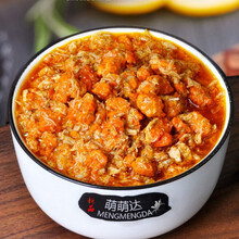 蟹黄酱秃黄油蟹肉大闸蟹粉螃蟹拌饭即食蟹膏瓶装蟹黄油 4号 母蟹黄500克