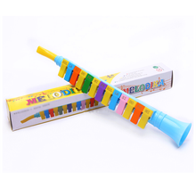 曲漾 儿童口风琴 小朋友吹奏按键乐器吹管玩具小喇叭13键可吹口风琴 口风琴颜色随机发