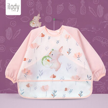 京东超市	
艾洛迪(ilody)婴儿罩衣宝宝围兜婴儿吃饭围嘴儿童饭兜防水防脏反穿衣 兔子派对 L码（24-36个月）建议买2件好换洗