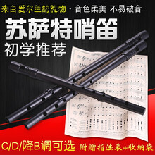 苏萨特Susato爱尔兰哨笛竖锡笛初学者我心永恒口笛定制款 高音降E-教材+电子音频+指法表+绒布套