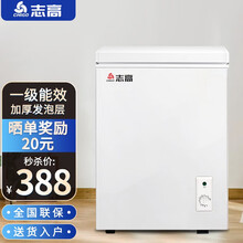 志高（CHIGO）家用商用节能小冰柜迷你卧式冷藏冷冻转换小型变温冷柜 42A108【省电款 一级能效】