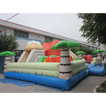 户外大型儿童充气城堡室内蹦蹦床家用小型跳跳床户外摆摊玩具设备 6MX10M