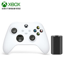 微软Xbox无线控制器 Series X/S 2020新款 蓝牙无线游戏手柄 SteamPC电脑手柄 【新款】Xbox 手柄 冰雪白+专用充电电池