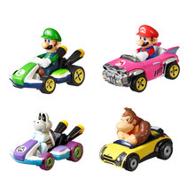 风火轮HOT WHEELS 马里奥主题系列 汽车玩具马里奥经典小车四辆礼盒装 GWB36