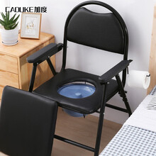 京东超市	
加度 老人坐便器移动马桶可折叠病人孕妇坐便椅子家用老年厕所坐便凳子 加厚折叠坐便椅