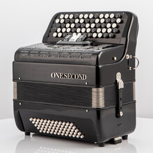 一秒巴扬手风琴专业乐器60/96/120/80/考级演奏初学 型号S60-巴扬60贝斯黑色