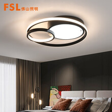 佛山照明（FSL）led卧室吸顶灯轻奢后现代北欧大气简约灯具 FAX50421丨36W三段调光丨 Φ420mm