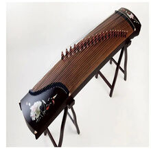 古筝琴初学者入门教学筝便携小古筝迷你演奏级考级古筝 富贵有余 全配加凳子