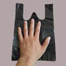 猫屎袋铲屎垃圾袋小号便便袋拾便袋铲屎器宠物铲屎工具一次性猫咪 黑色薄款迷你18*29(1000只) 小