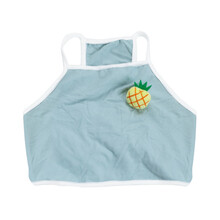 法斗衣服夏季轻薄透气款吊带衫裙子法斗泰迪吊带裙中小型犬衣服 浅绿色吊带衫 M