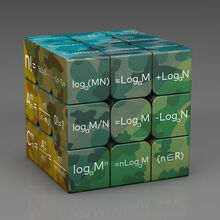 儿童魔方玩具 数学物理化学三阶魔方 学生礼物创意图片定制 高中数学