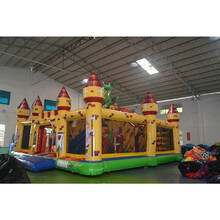 户外大型儿童充气城堡室内蹦蹦床家用小型跳跳床户外摆摊玩具设备 8MX10M