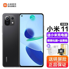 小米11青春版 5G手机 骁龙780G 【原装33W充电器套装】 冰峰黑提（11青春版） 8G+256G
